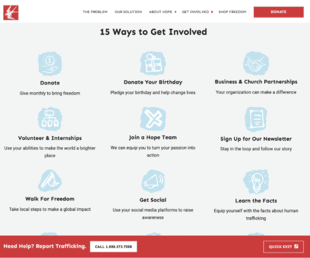 Hope Inspire Love | 15 Ways to Get Involved