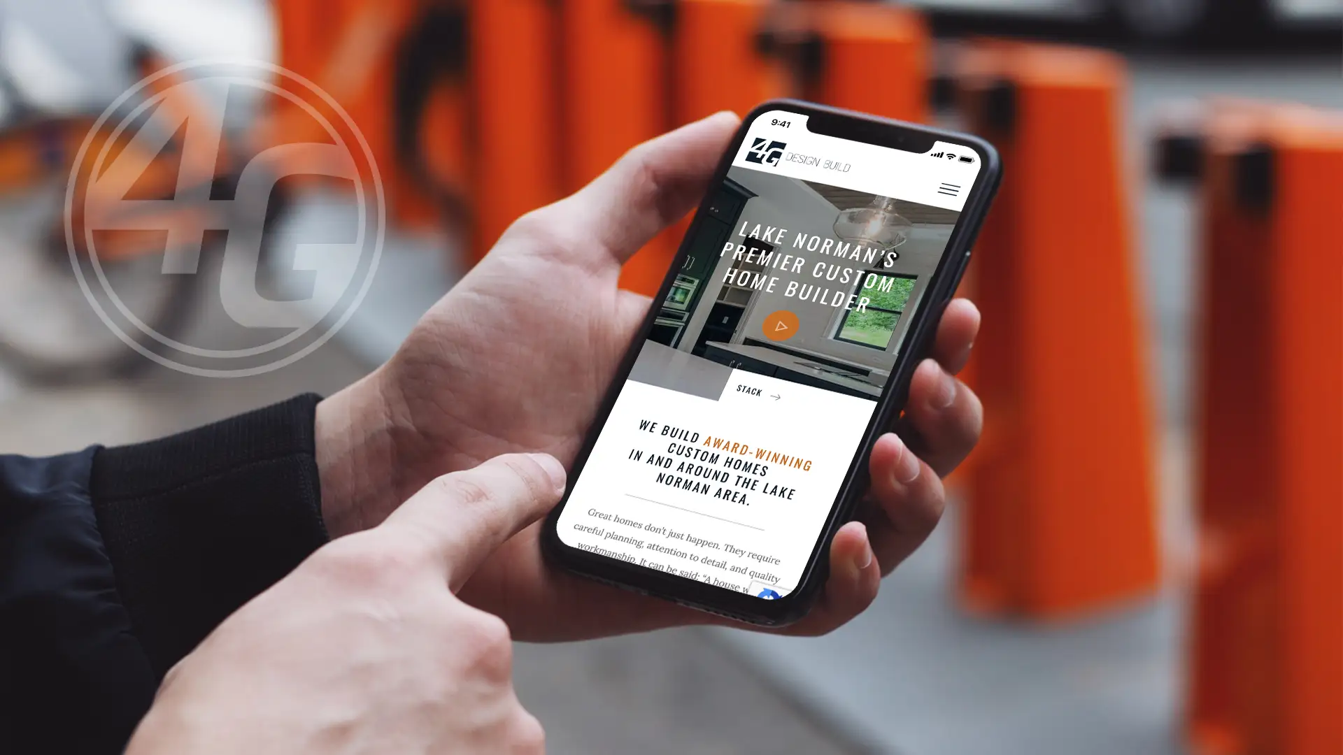 Logo design for construction company